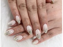 ネイルキュート アンド クールラッシュ 亀有店(nailcute & CoolLash)/ラメグラベビブ