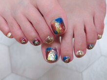 フォンテーヌブロー 野々市店(Fontaine Brow)/付け放題フリーデザインネイル