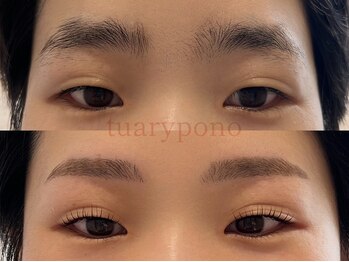 チュアリポノ/人気のマツパ×眉ワックス