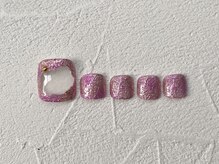 ピース(PEACE)/フットネイル　夏ネイル