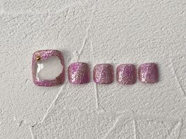 フットネイル　夏ネイル