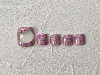 ピース(PEACE)/フットネイル 夏ネイル