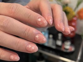 ハートホロネイル