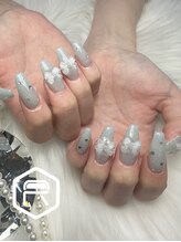 レディスペネイル ノウラ 名駅店(Redispe nail NouRa)/ブルーネイル