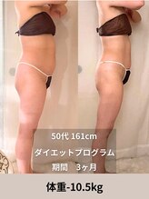 ハナメ(HANAME)/3ヶ月-10.5キロ。50代 