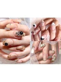 手描きアートが得意なサロン