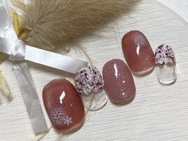 オシャレツイードネイル♪