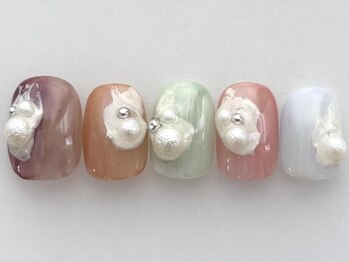 アイネイルズ 池袋店(I-nails)/カラフルパール