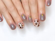 キラネイル アンド アイラッシュ by World Beauty(KIRA)/ヒョウ柄　レオパード
