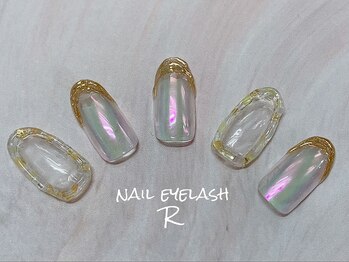 ネイルアンドアイラッシュサロンR/クリア オーロラ