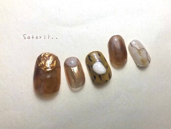 サトリネイルルーム(Satoril..nail room)/caramel /・・