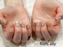 ネイルズアリー 立川店(Nails ally)/レオパード×ブラウン×オフィス