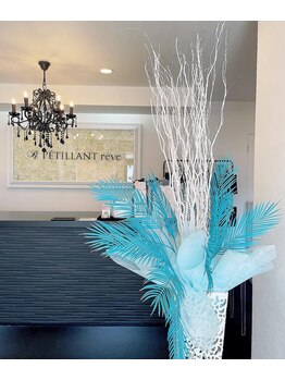 ペティアン レーヴ(PETILLANT reve)/夏はリゾートっぽく癒しの空間に