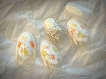 ビューティーサロン ハル(beauty salon haru)/レイヤードフラワー立体リボン