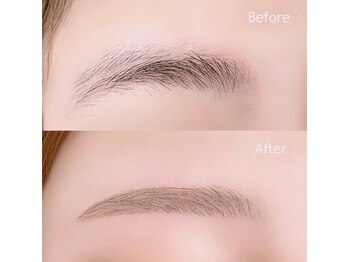 ユーアイ 大名店(Yuueye)/眉毛/ビフォーアフター