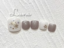 ネイルアンドまつ毛エクステ ルーナ イオンモール東久留米店/フット定額8900円