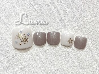 ネイルアンドまつ毛エクステ ルーナ イオンモール東久留米店/フット定額8900円