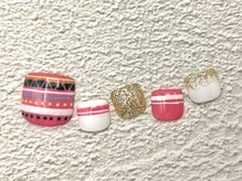 ラウレアネイル(Laule’a Nail)/フット【親指アート】+ アート