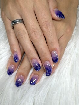 タムタムネイル 本厚木(Tam Tam Nail)/Jrチップラメグラデーション