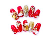 ネイルコレクション ピンク(Nail Collection Pink)/オーダーチップ付放題☆蝶