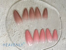 グラデーション チップ 長さ出し