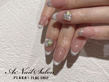 エーネイルサロン プラーカ本店(A-Nail Salon)/マグネットフレンチ