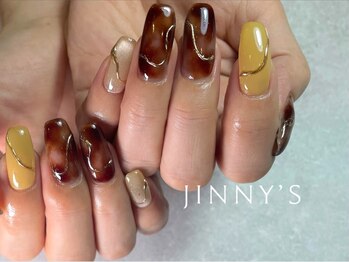 ジニーズ(JINNY'S)/【ハンド】季節限定♪秋ネイル