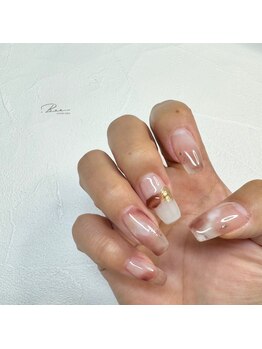 ドットビー(.Bee)/透けるニュアンスネイル