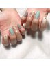 【Hand】シンプルアートデザイン (アート2本まで) 