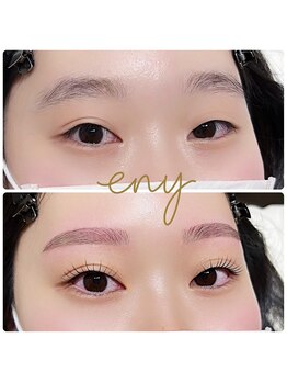 エニー 南流山店(eny)/似合わせまつ毛パーマ＋美眉