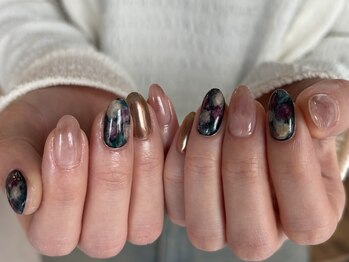 絵画風ネイル 3/3