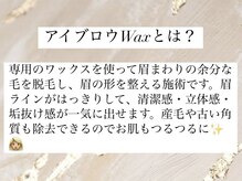 アリィ(Ali'i)/アイブロウWaxとは？