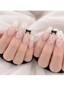 エムクチュールの写真/少人数サロンの癒しの空間で叶う、美しい長さ出しとモチの良さ◎お持ち込みデザインなんでもok!
