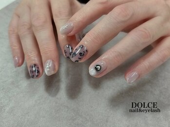 ドルチェ 久留米花畑店(Dolce)/レオパードネイル