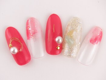 エリクサーネイル 池袋(Elixir Nail)/定額b カジュアル/クーポン使用