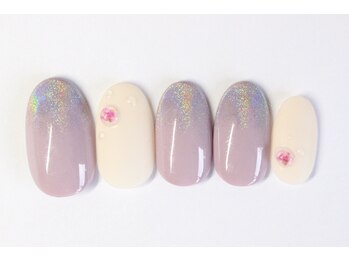 ネイルサロン アテナ(Athena)/持ち込みアート/水滴ネイル