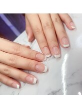 ヘブン ネイル 鶯谷(HEAVEN Nail)/ホワイトフレンチ