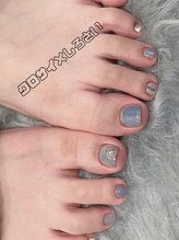 クロサイ×しろさい/【Foot】アート9～10本　　¥8000