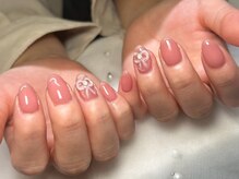 ジョアネイル(JOA Nail)/シンプルネイル/ぷっくり/リボン