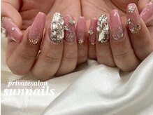サンネイルズ(sun nails)/6本アート
