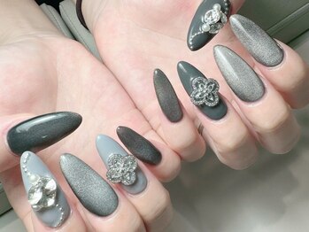ミント(Mint.)の写真/【長さだしOK★サイズ豊富】ジェルワンカラー～スカルプまで幅広く対応◎女性らしいキレイな指先に導く＊