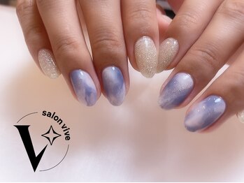 サロン ヴィーヴ(salon Vive)/#定額コース#ニュアンス#ラメ