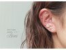 【口コミ投稿限定♪】耳ツボジュエリー両耳12粒/透明粒両耳6粒3500円
