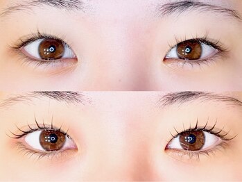 アイラッシュサロン ココ(CoCo)/パーマをすると目が大きく見える