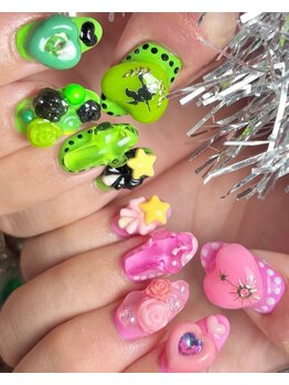 チャーレム ネイル(charlem nail)/モモ　イメージネイル☆