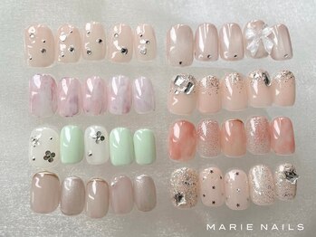マリーネイルズ 大阪梅田店(MARIE NAILS)/新規様¥6000くすみ1113e