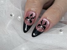 テネル 横浜(tener)/>>リボンペイントネイル♪