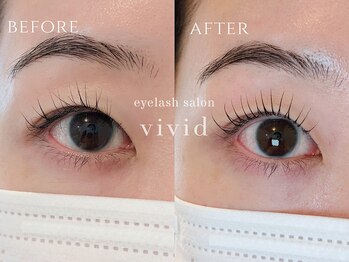 ビビッド(vivid)/【オーダーメイドまつ毛パーマ】