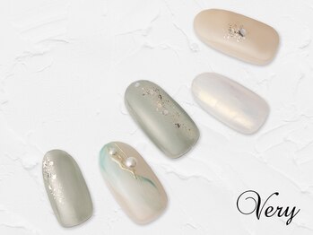 ヴェリー 六本木ヒルズ店(Very)/さわやかニュアンスネイル