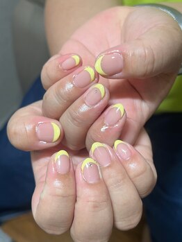 【Jrネイリスト】フレンチ